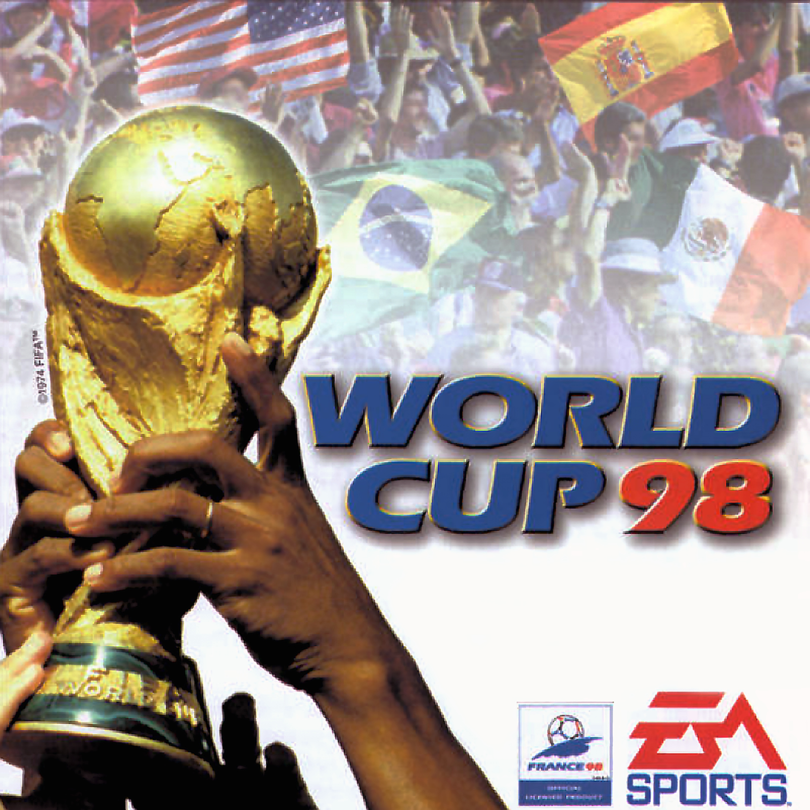 OFFICIAL FILM FIFA WORLD CUP 1998　VHS Soccer VHS World Cup 1998 The Story Continues Sports